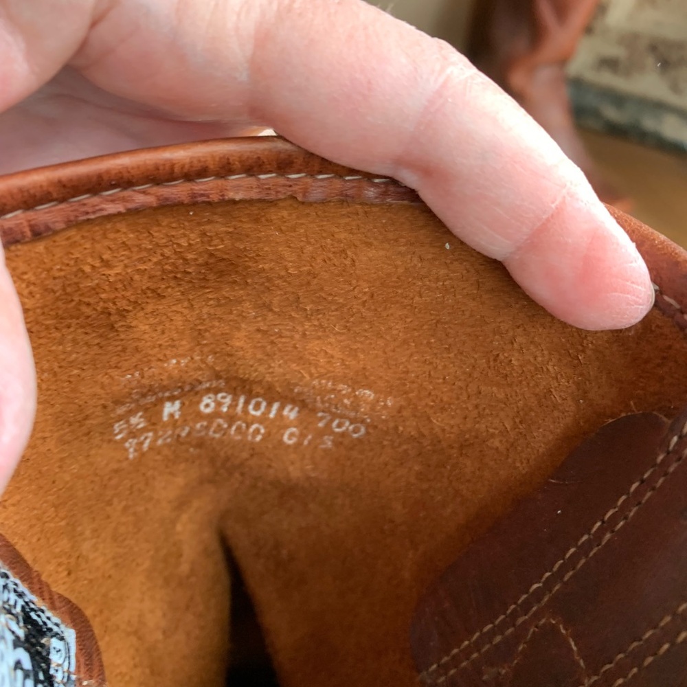 Frye Harness 12R Tan Leather Boots - Picture 4 of 7
